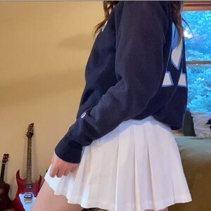 Ralph Lauren Polo Sport Vintage White Pleated Skirt